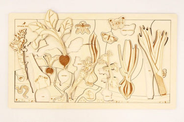 Stuka Puka - Secret Garden Wooden Puzzle